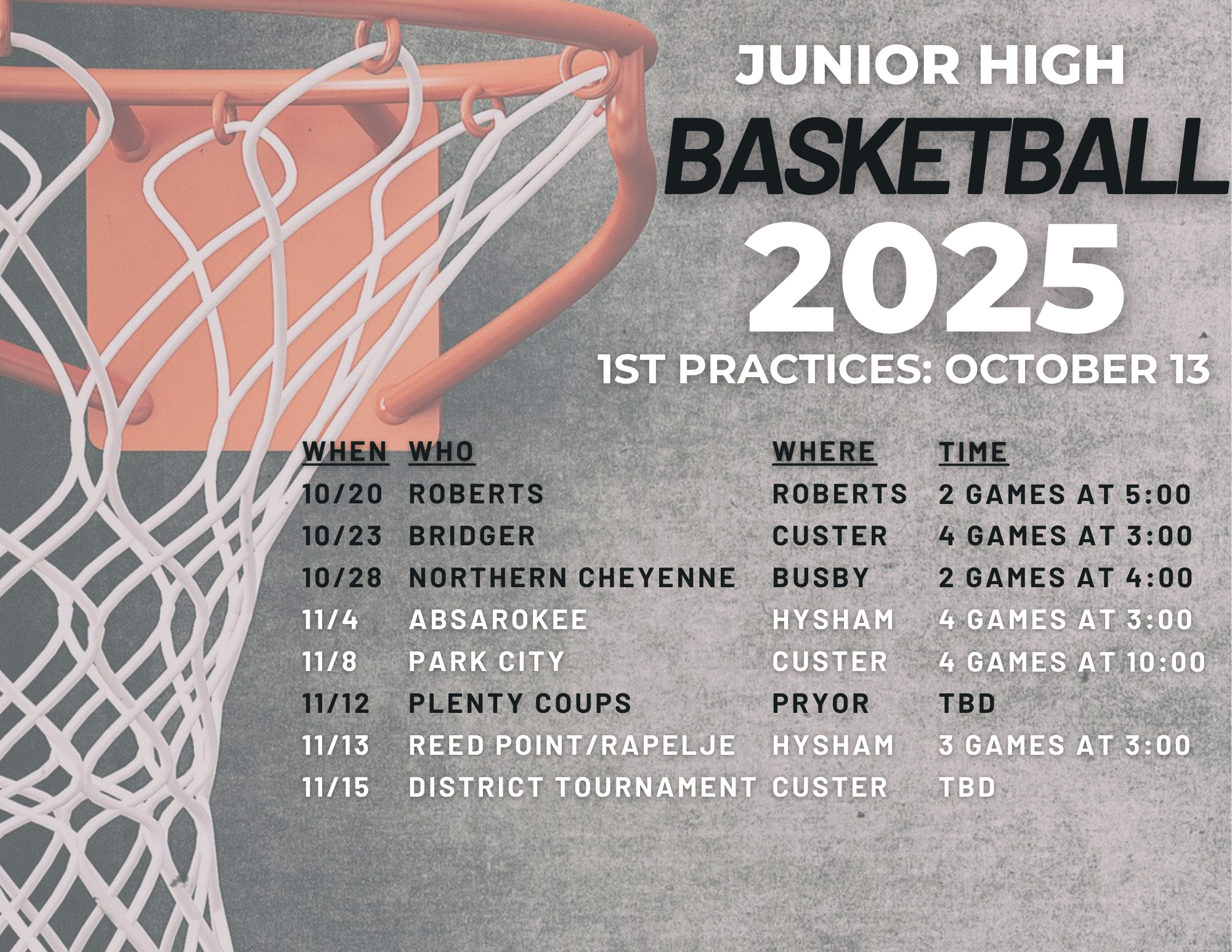 jhbb schedule jhbb schedule