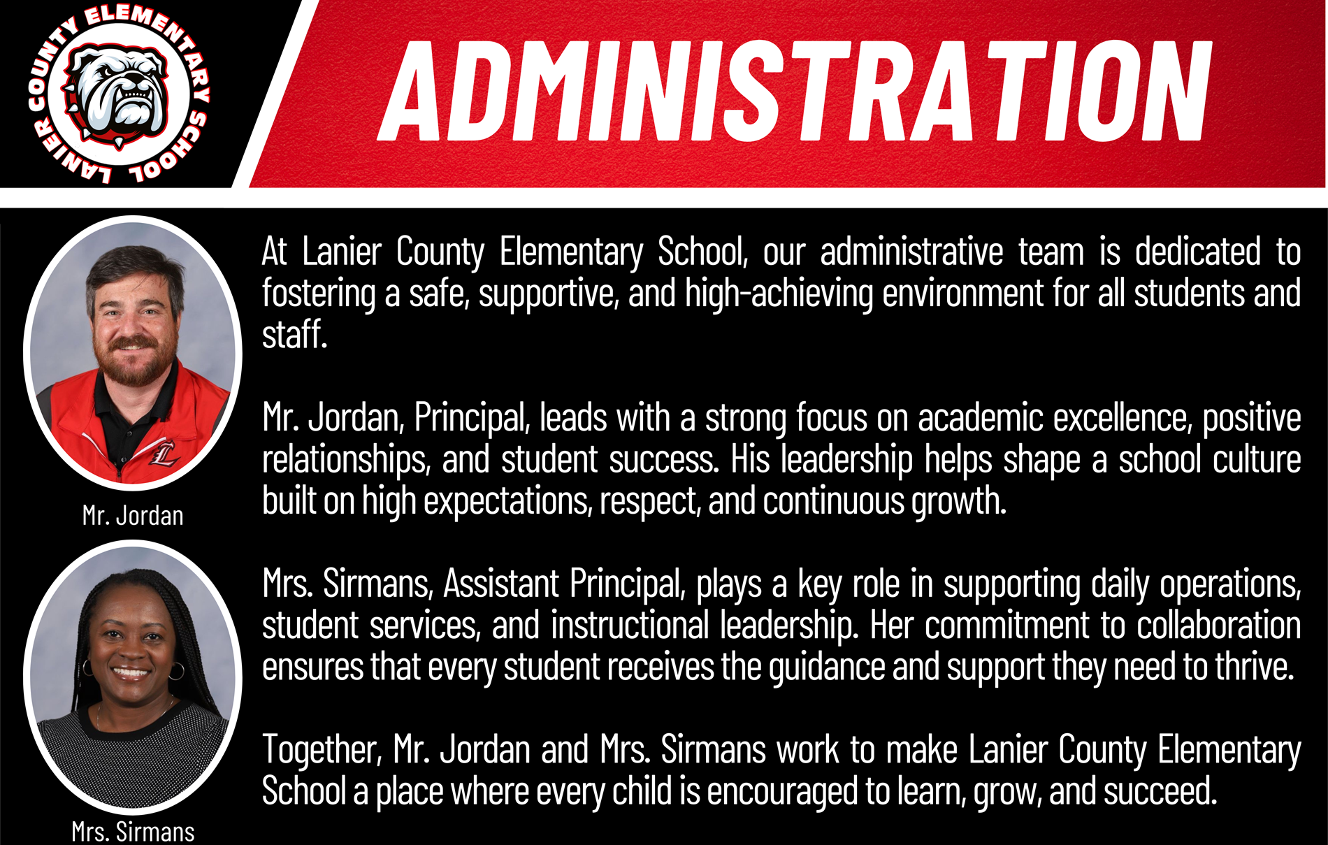 Administration Page