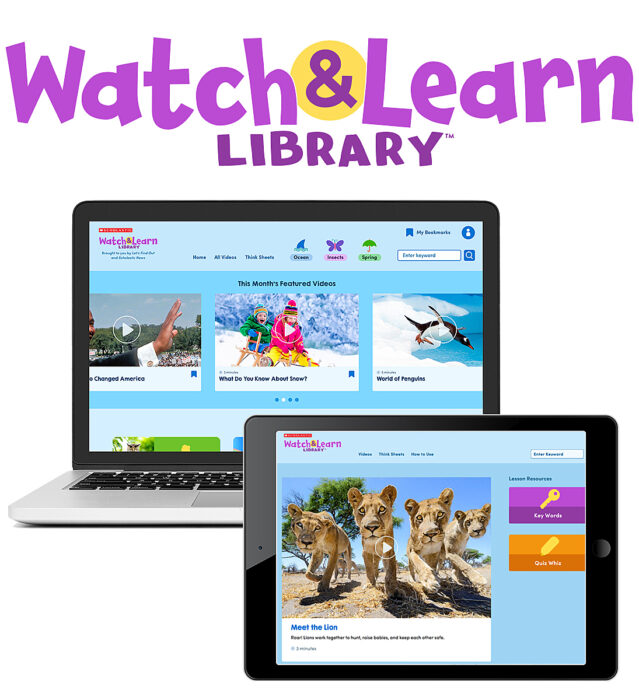 Scholastic Watch & Learn Library is here!