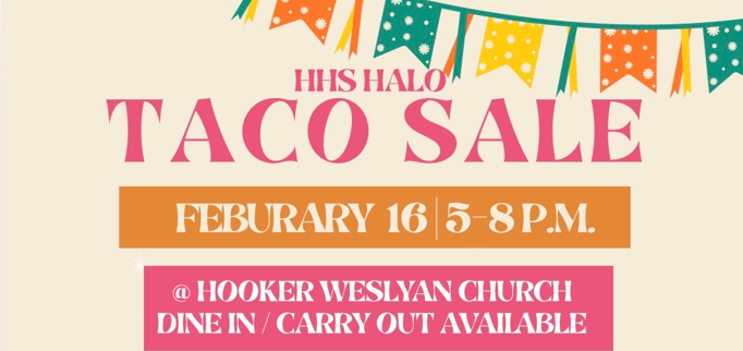 HALO Taco Sale Flyer