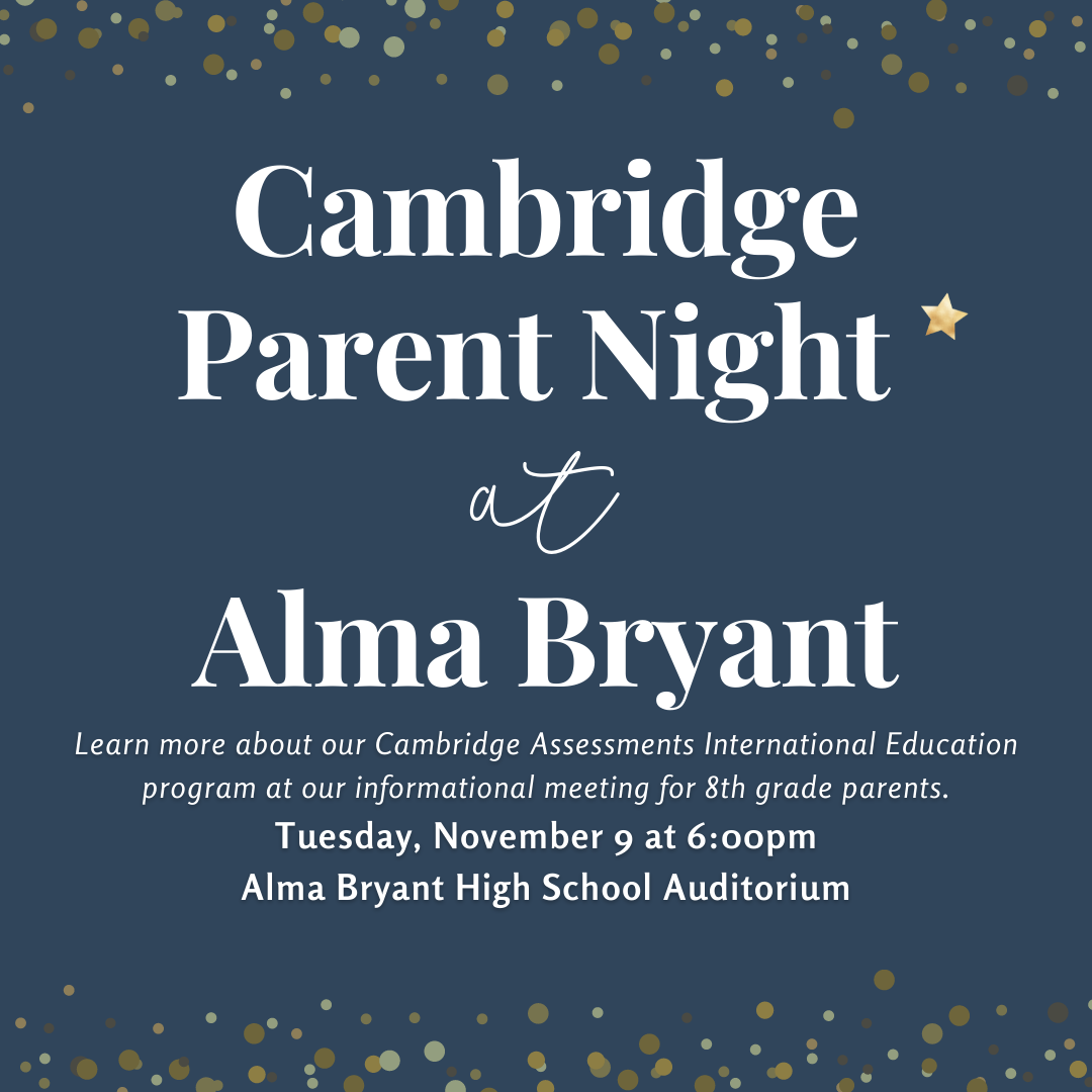 Cambridge Parent Night