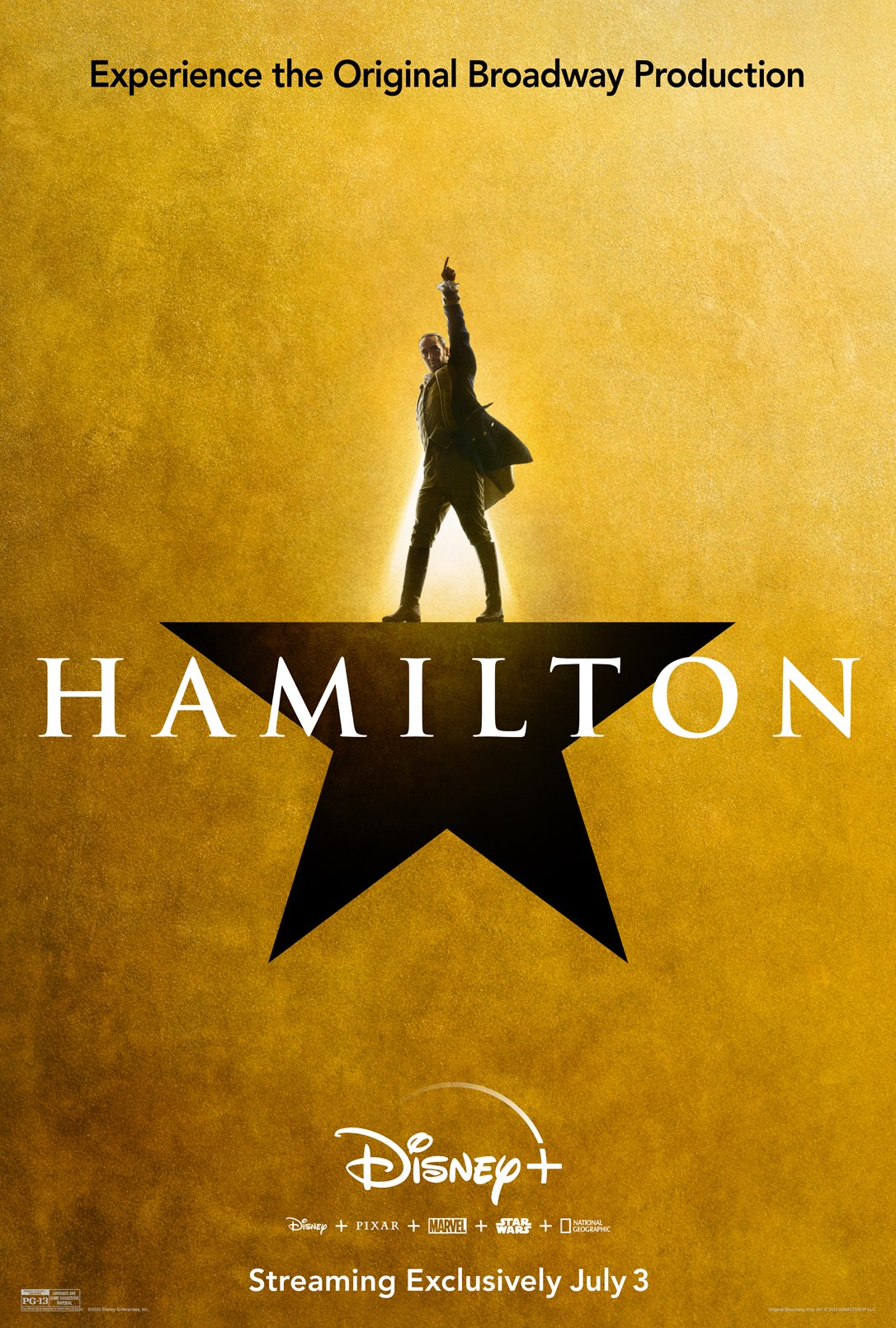 Hamilton the Movie from Disney+