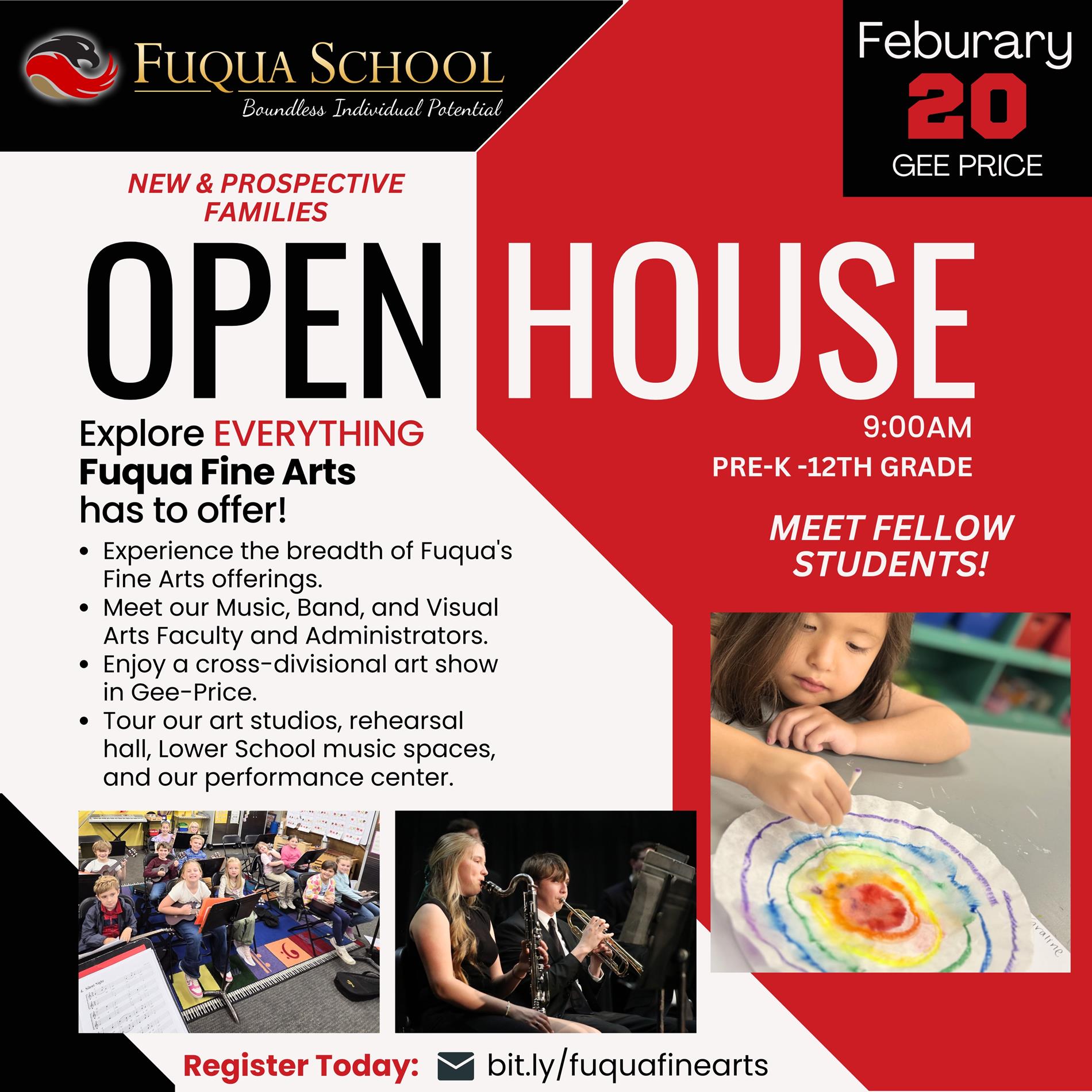 Fine Arts Open House