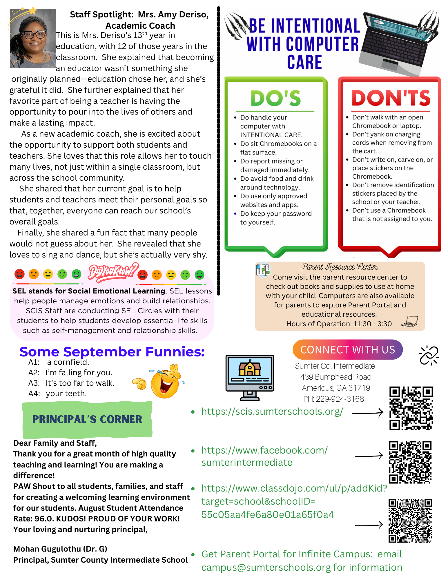 September Newsletter p. 2