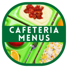 Cafeteria Menu