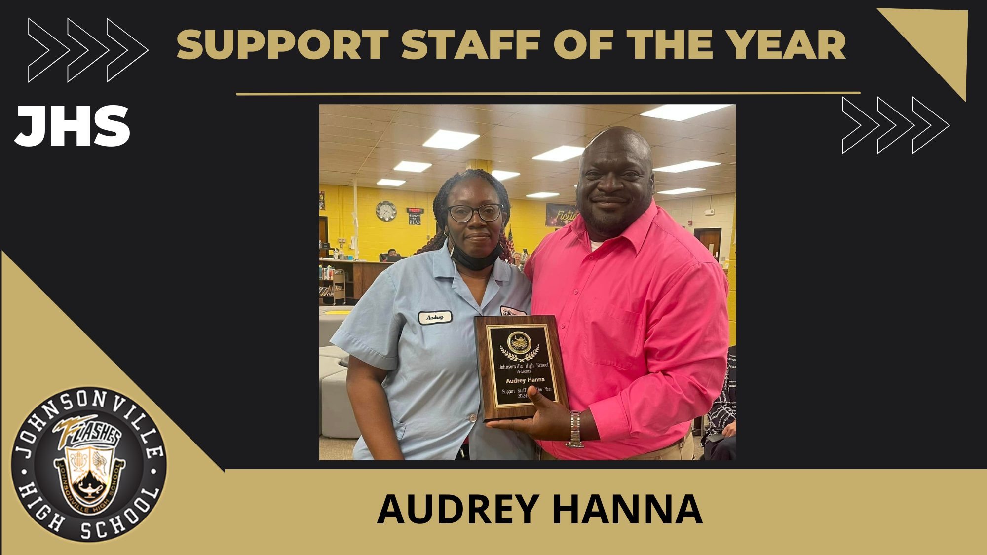 Hanna: Support Staff of the Year