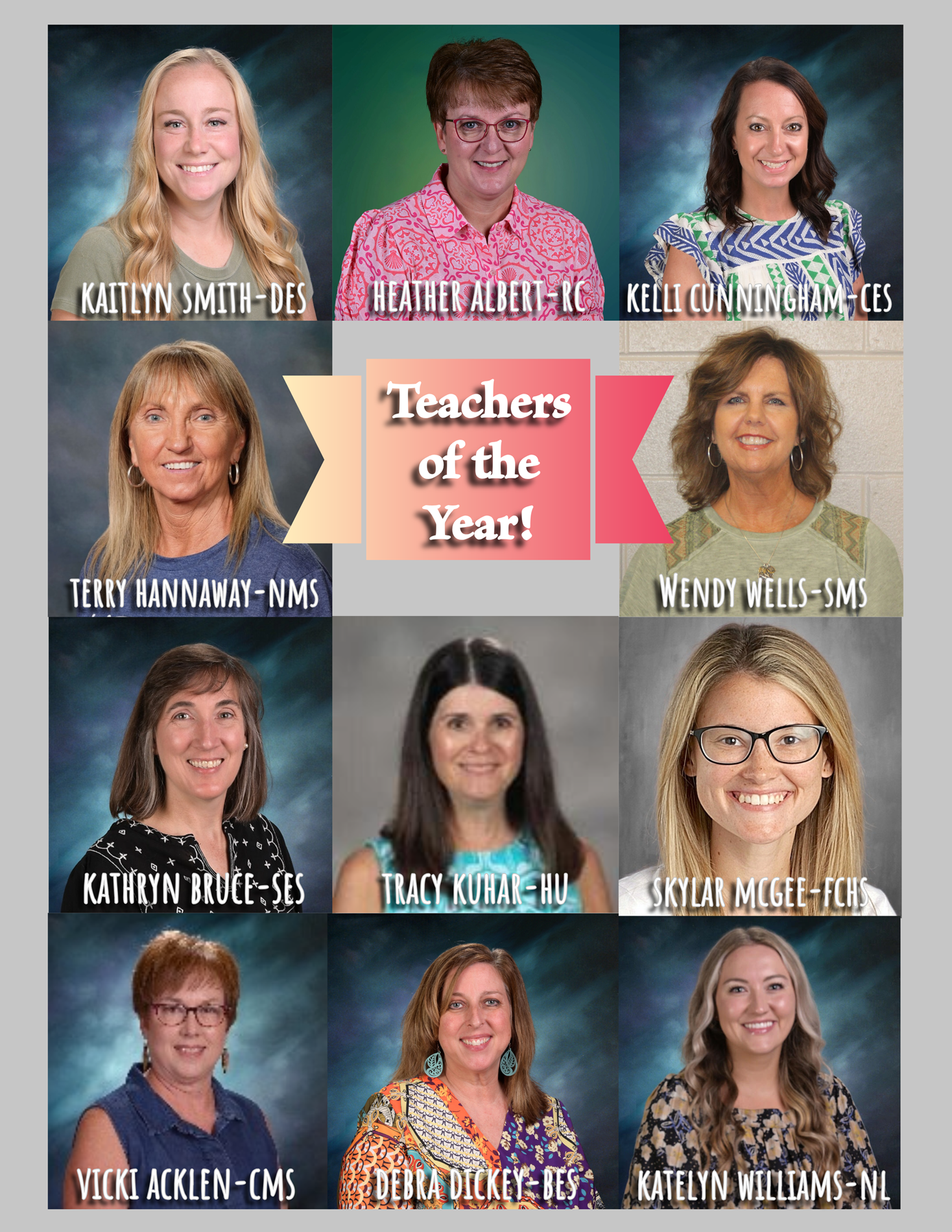 Teachers of the Year