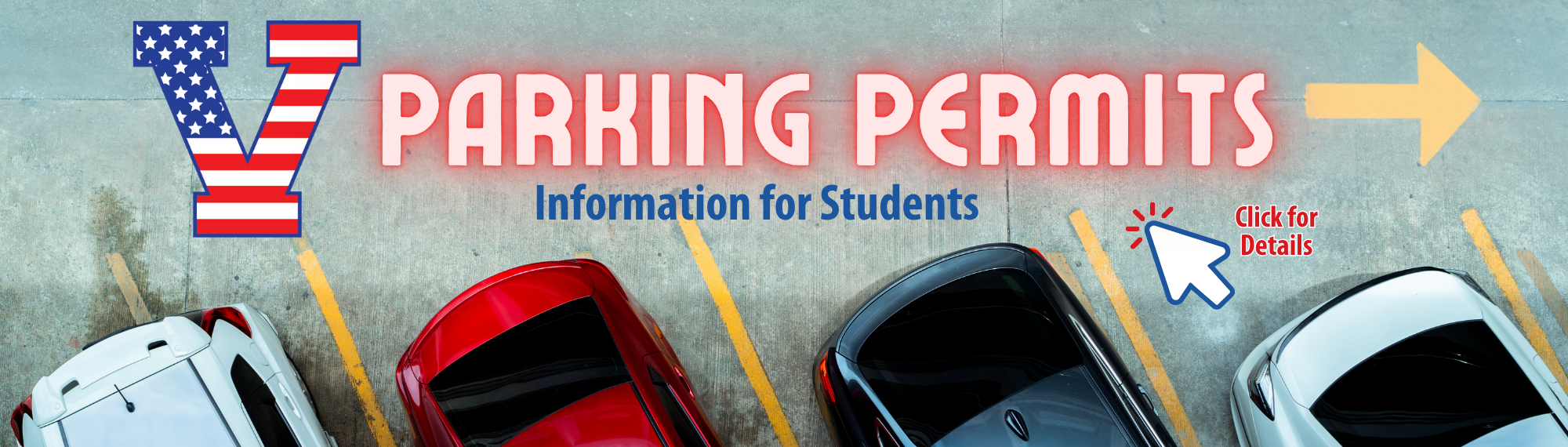 Parking Permits: Click for Information for Students