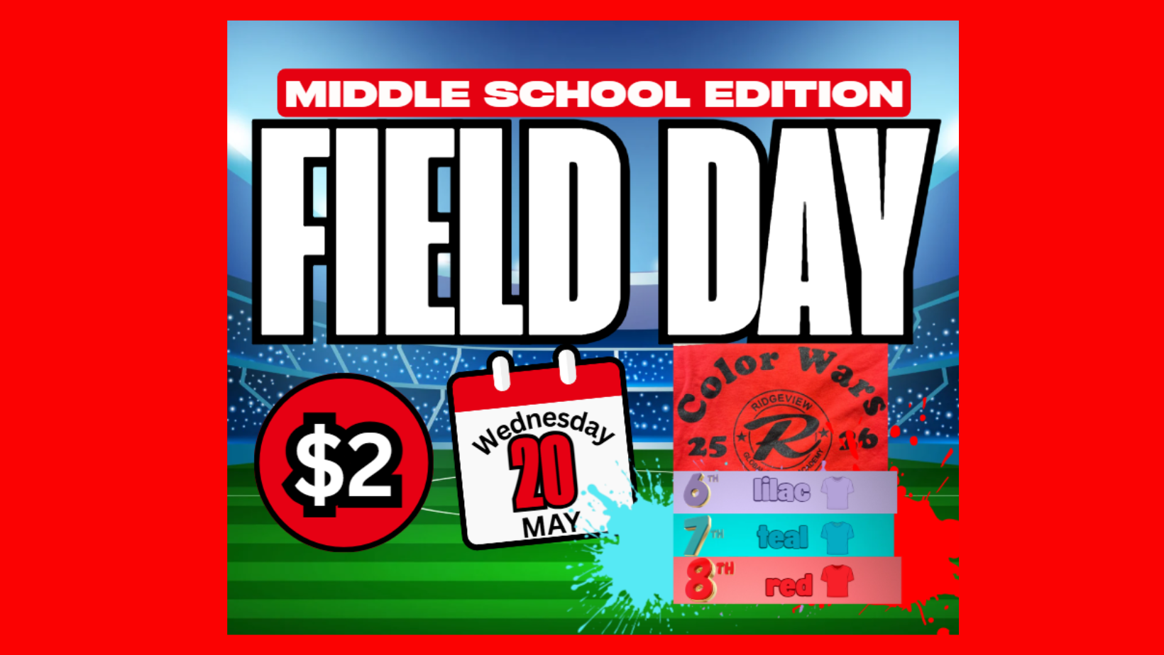 Middle School Field Day