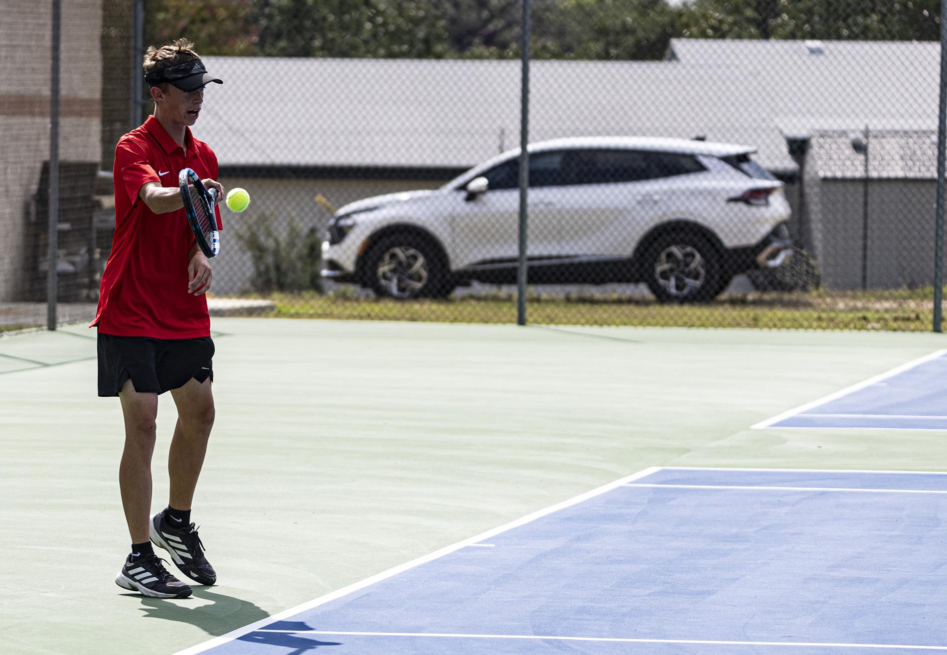 Ingram Tom Moore team tennis vs. Canyon Lake on Sept. 4, 2024