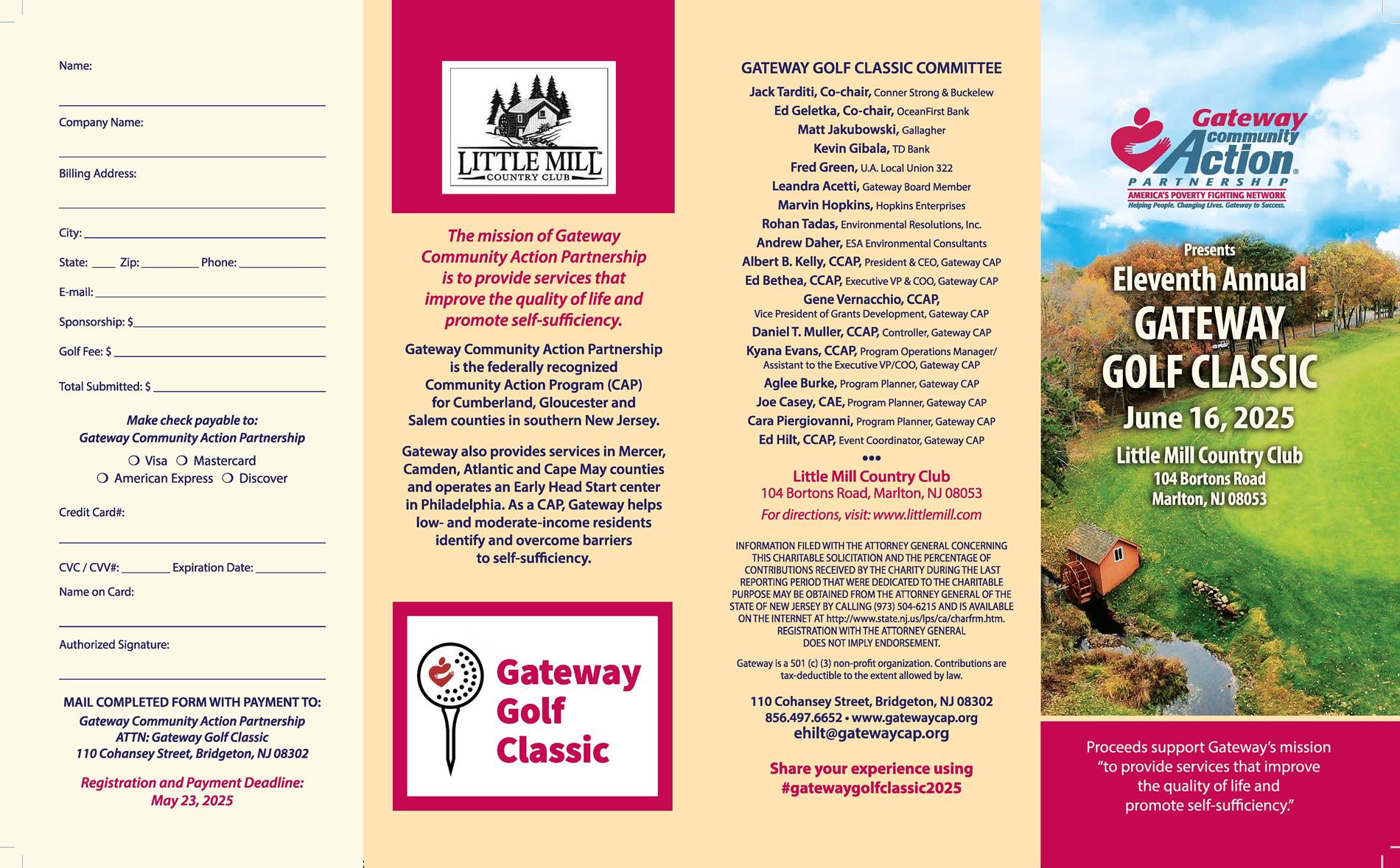 Golf Brochure Page 1