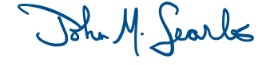 John Searles signature from Midland County ESA