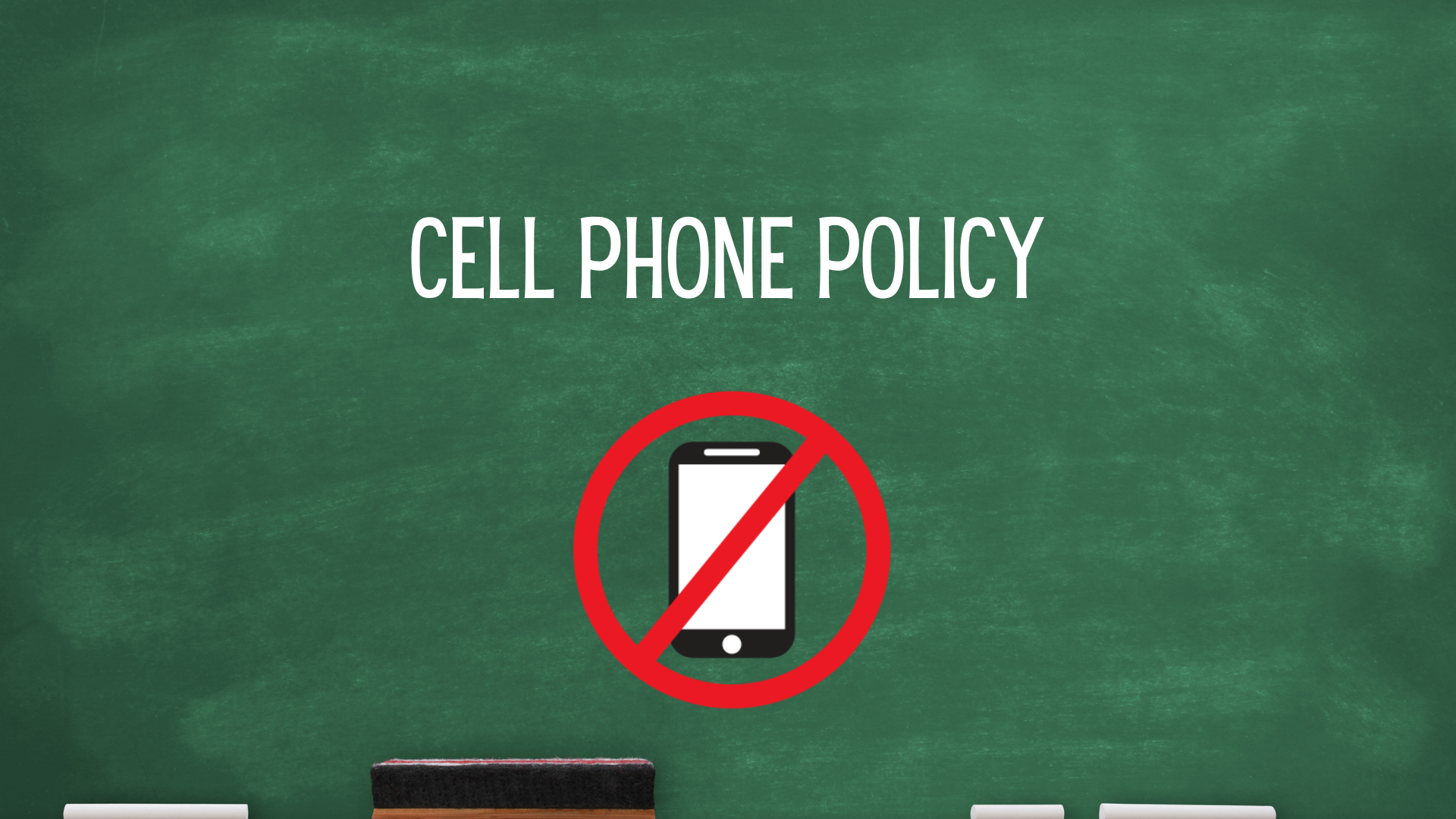 no cellphones allowed 