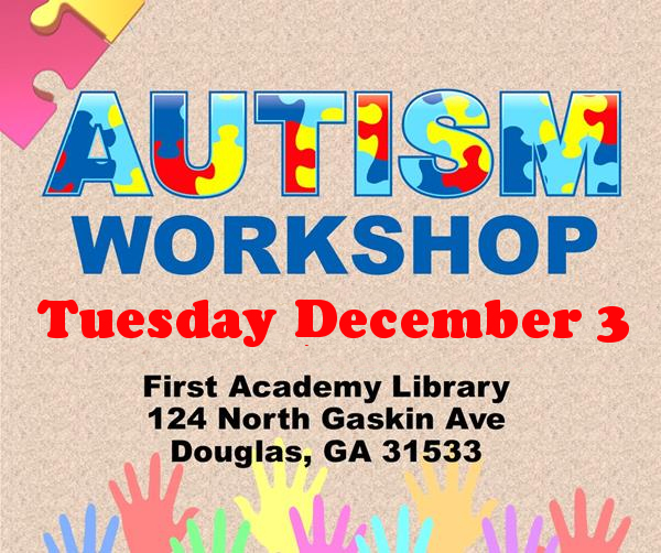 Autism Workshop December 3 Button