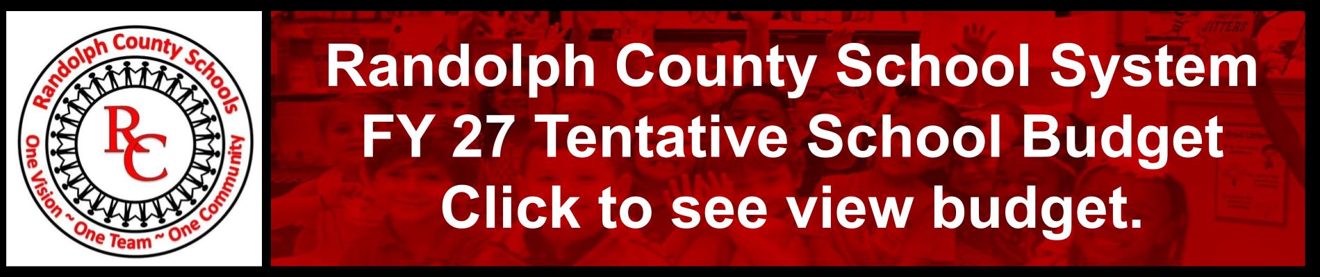 FY 2027 TENTATIVE BUDGET