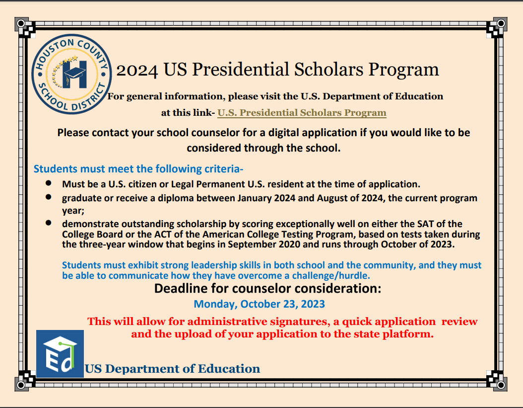 U.S. Presidential Scholars Program