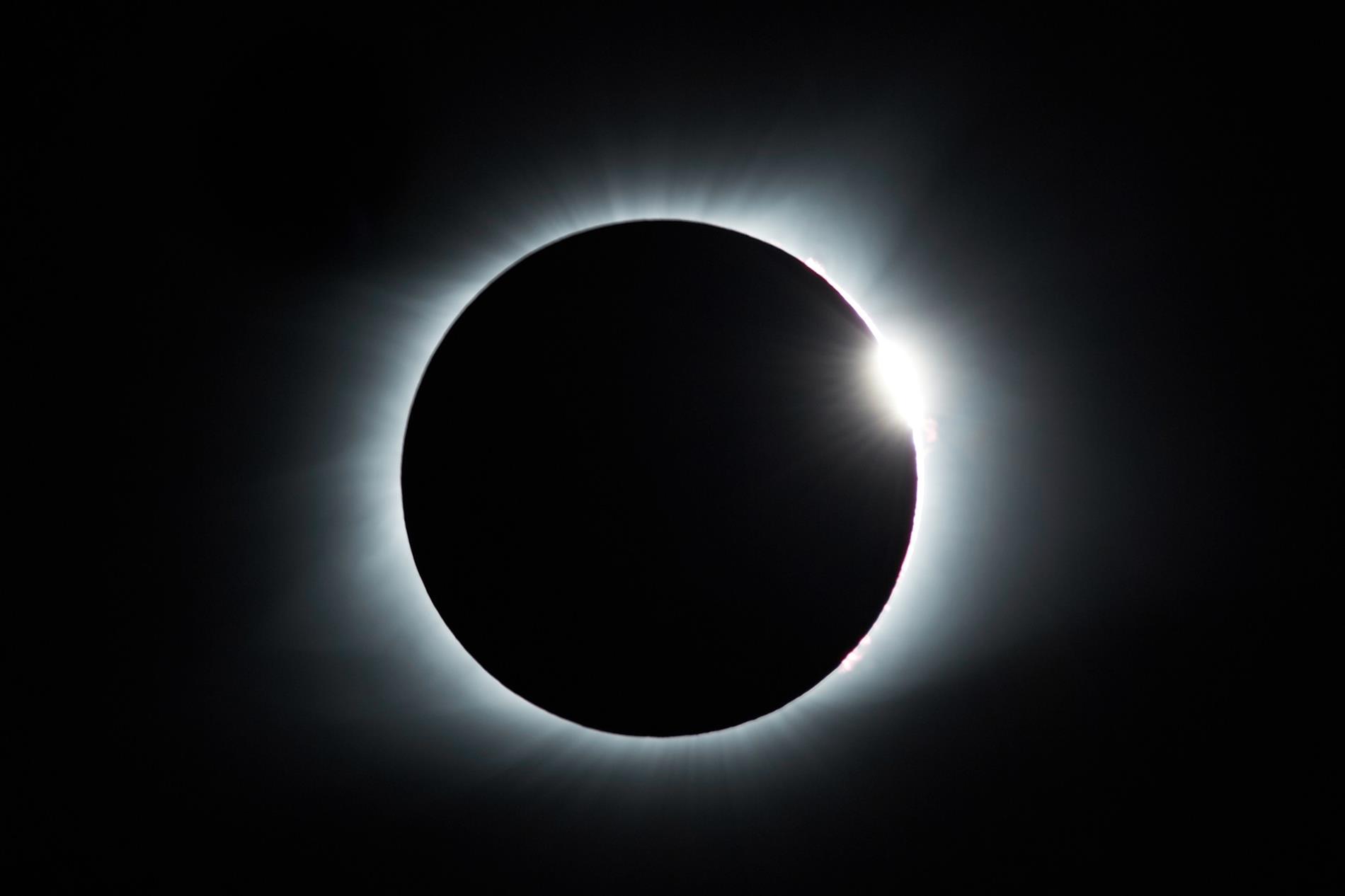 2024 total eclipse in Ingram