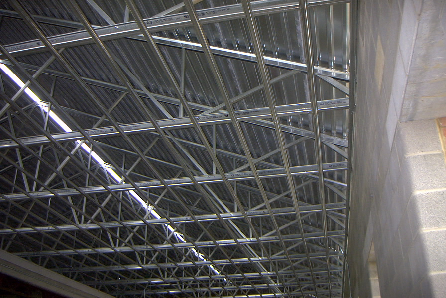 roof over new office area