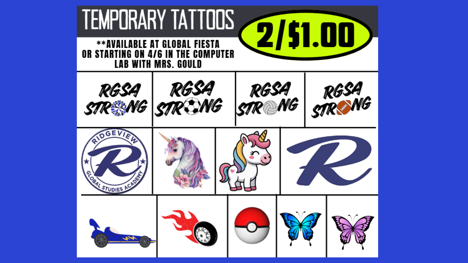 Temporary Tattoos at Global Fiesta