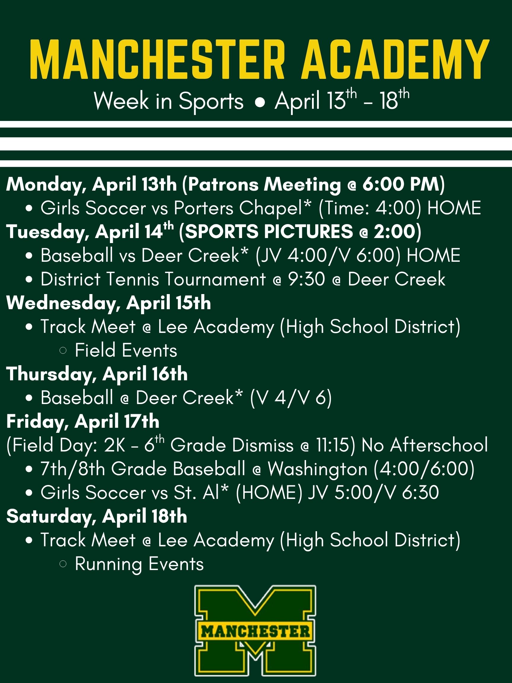 Week in Sports