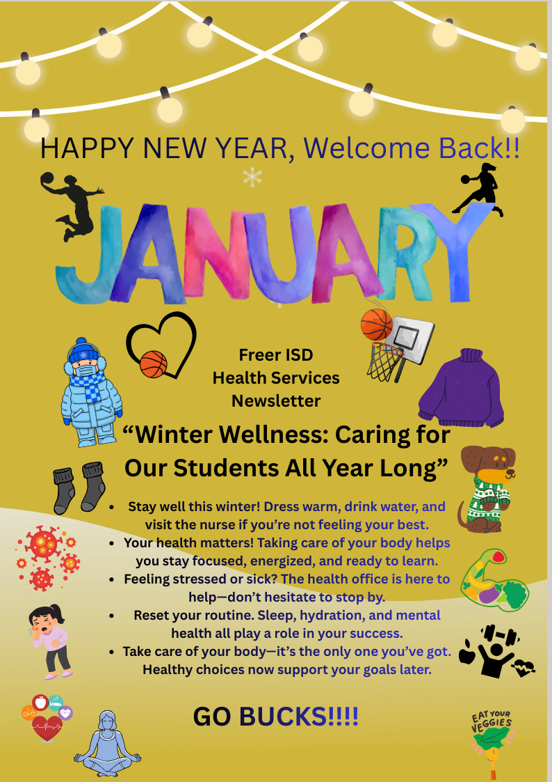 Health Services Newsletter - January Health Services Newsletter - January