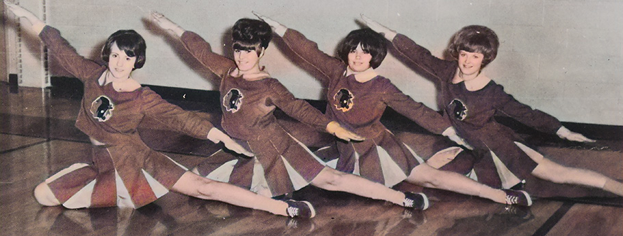 1966-67 Reserves Cheerleaders