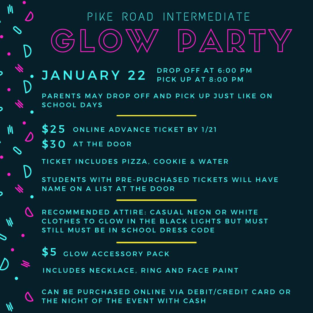 Glow Party Flyer
