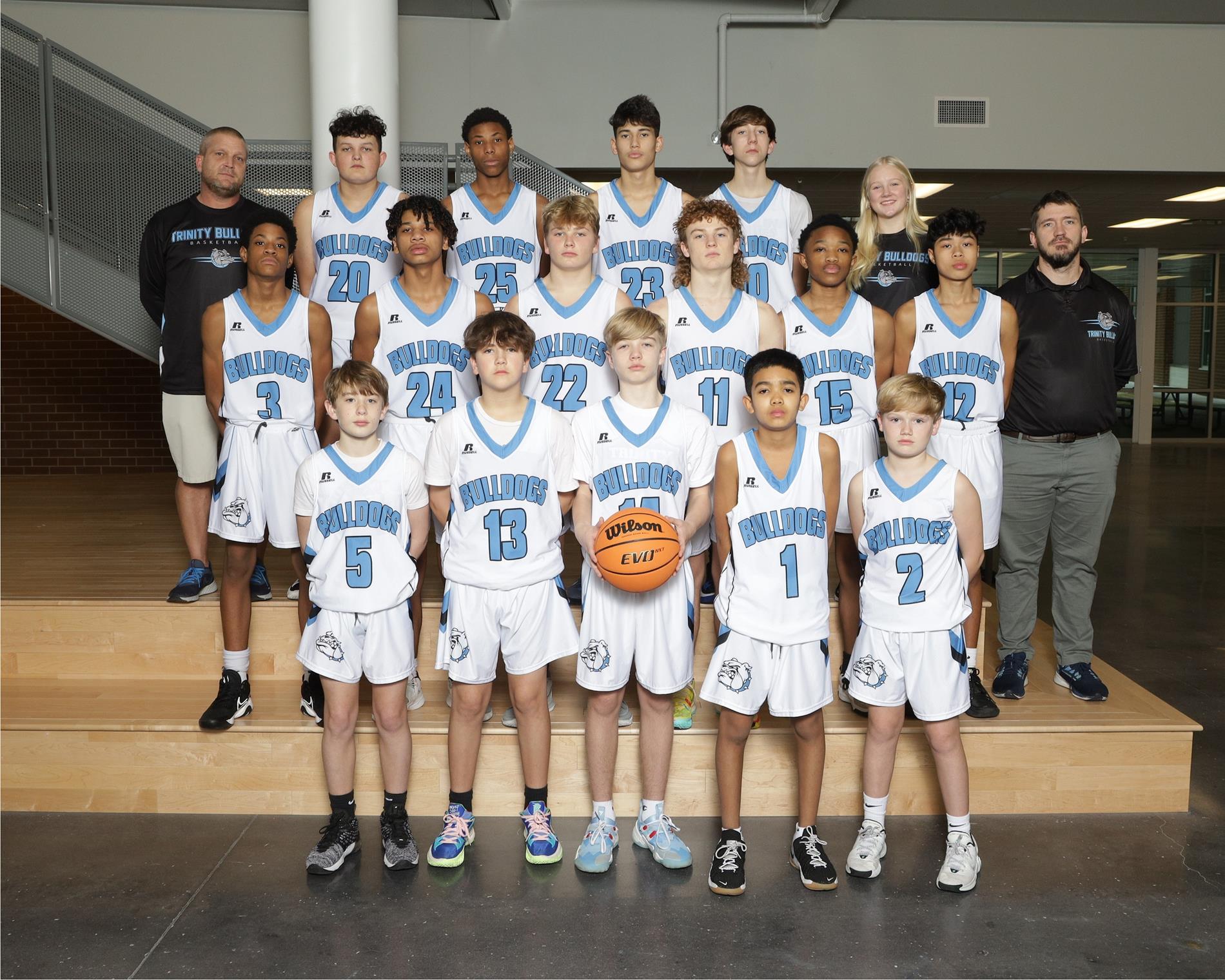 21-22 Boys' Basketball Team