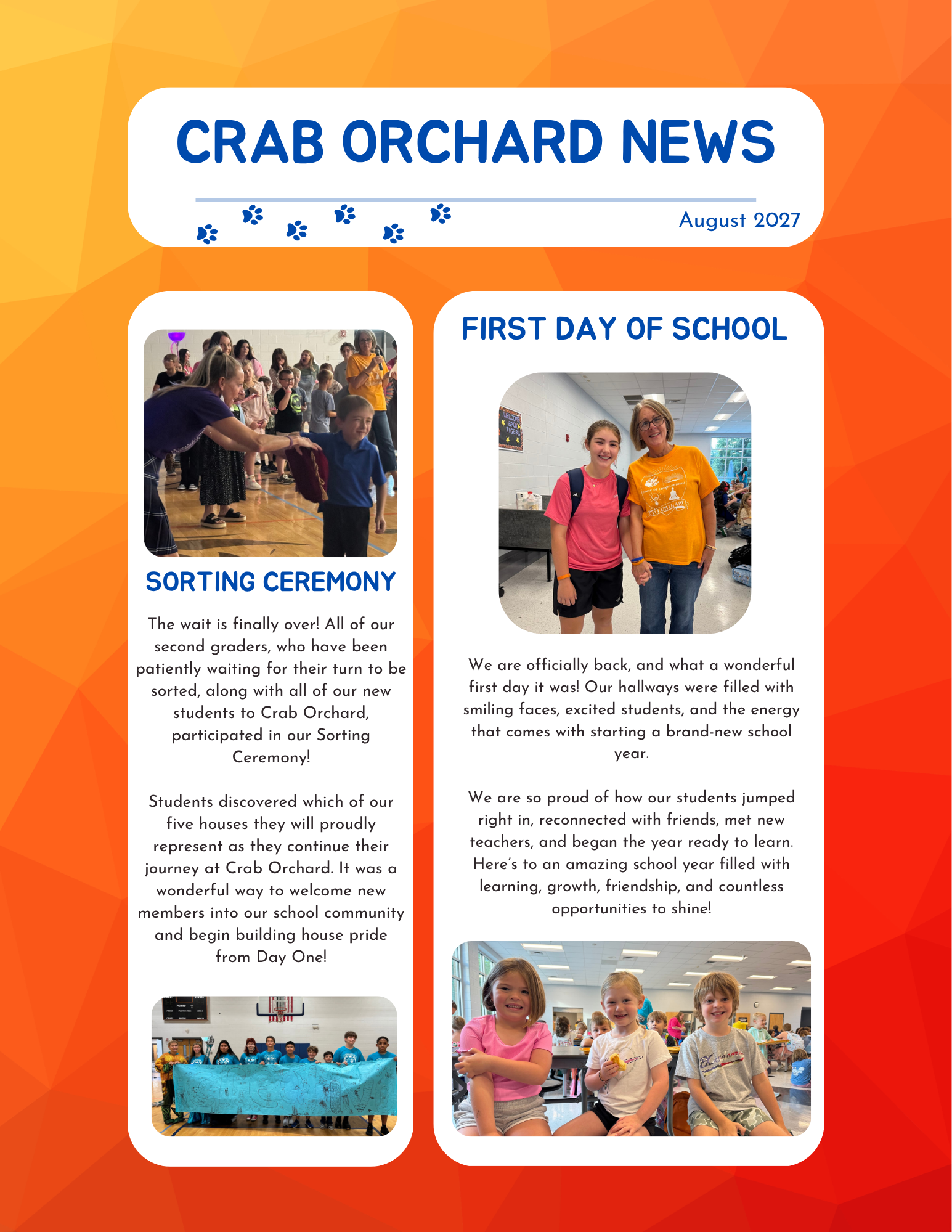 August Newsletter