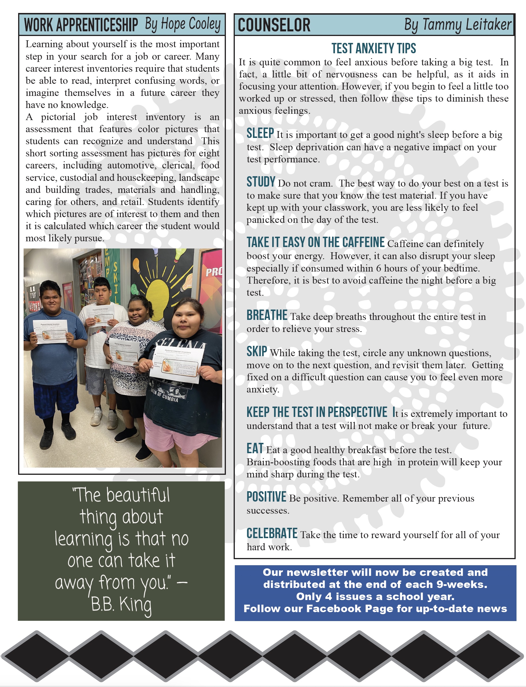 1st Quarter C-TEC NEWSLETTER Page 7