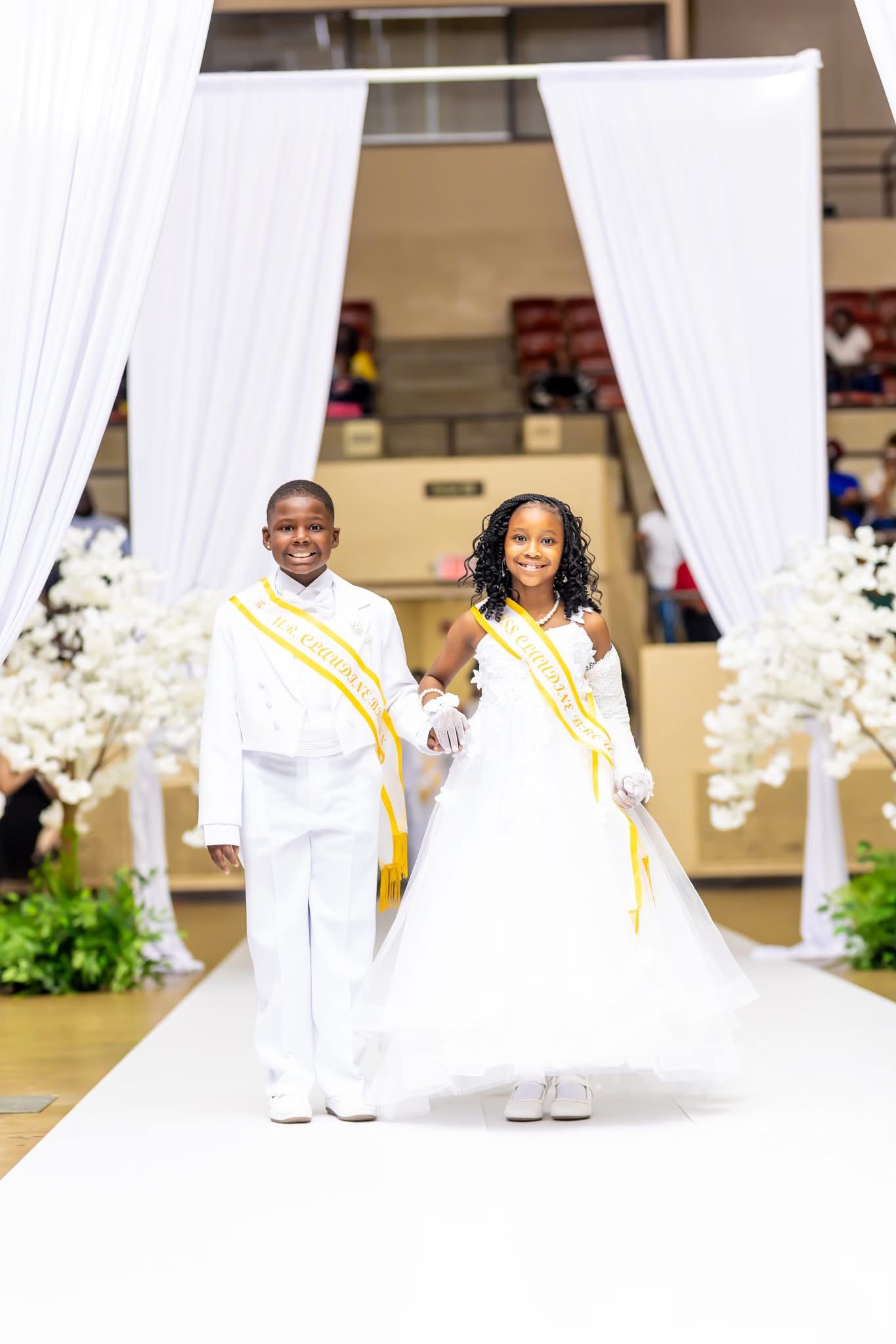 A picture of Mr. and Miss CBES.