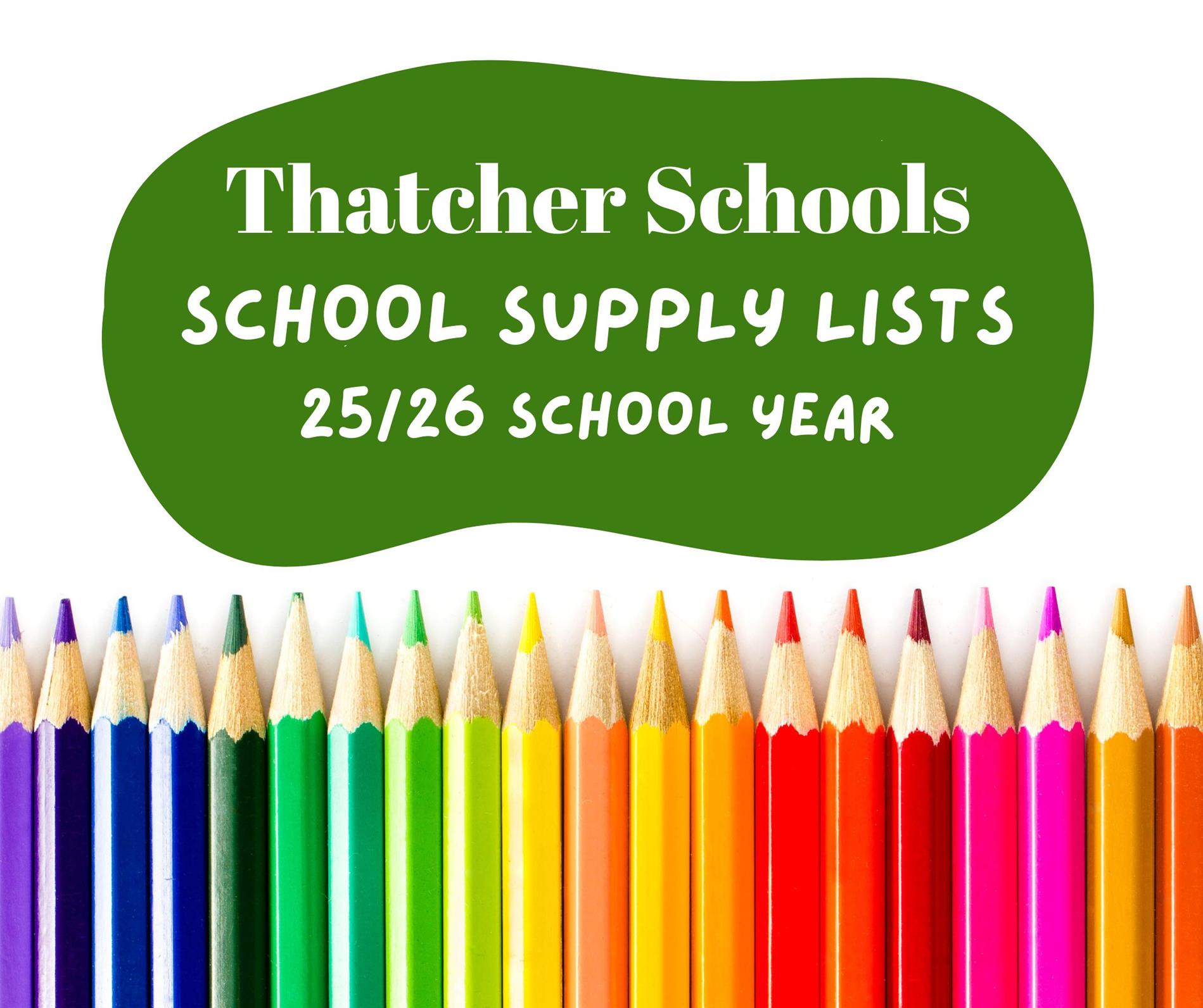 supply lists