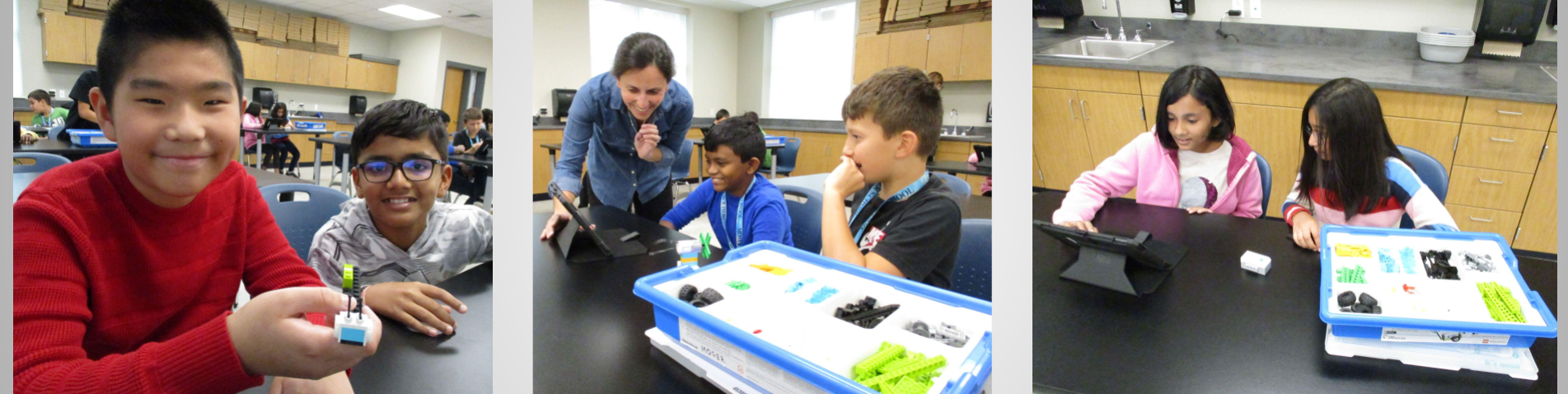 Students at Moser school participate in Lego STEAM activities