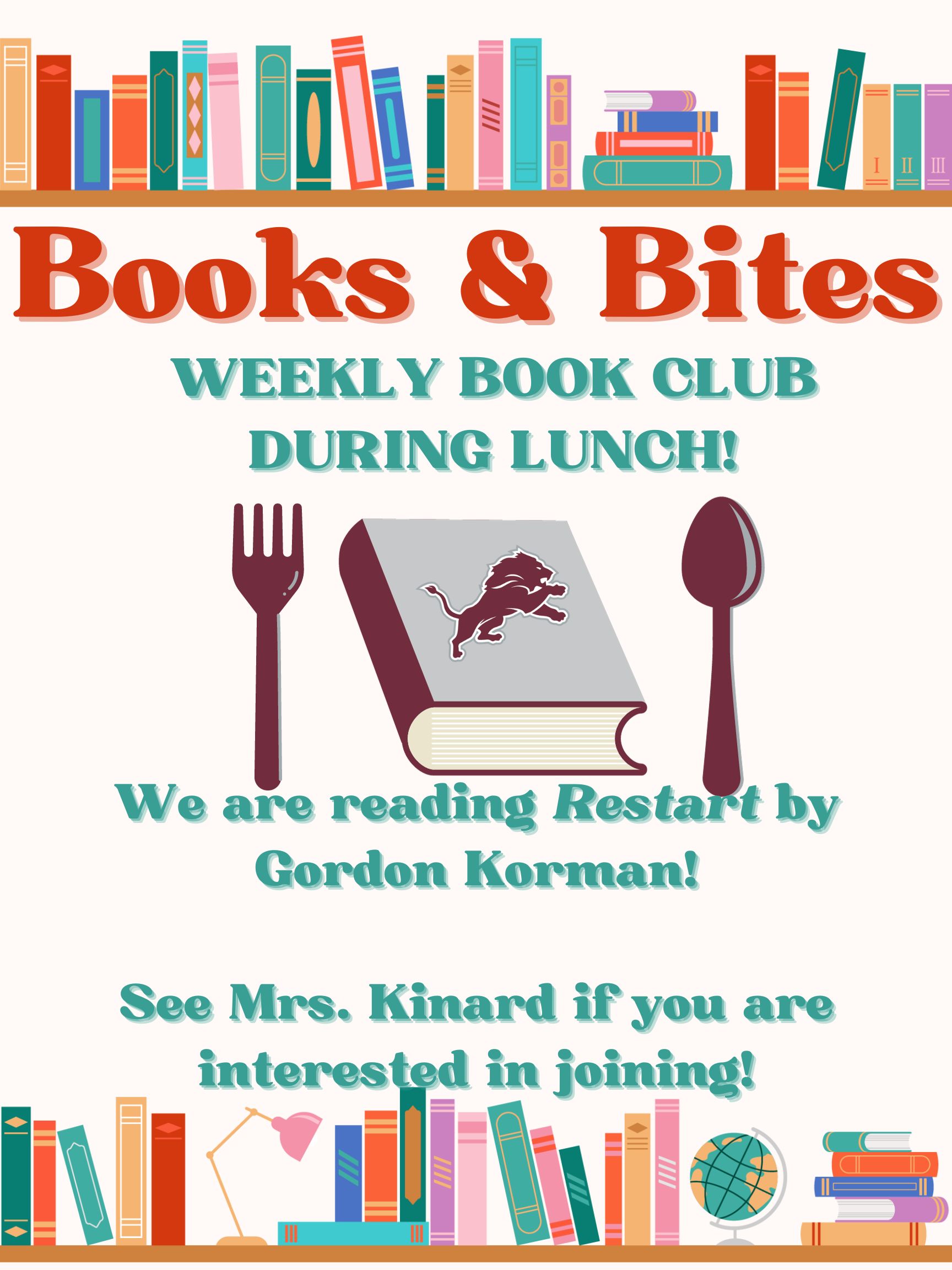 books and bites lunch reading club