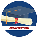 Ged and testing button
