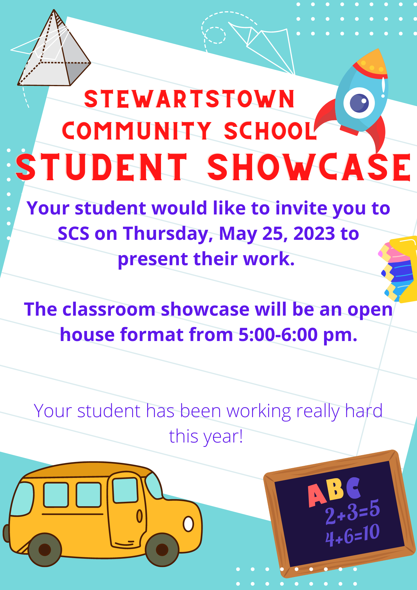 Student Showcase May 25, 2023