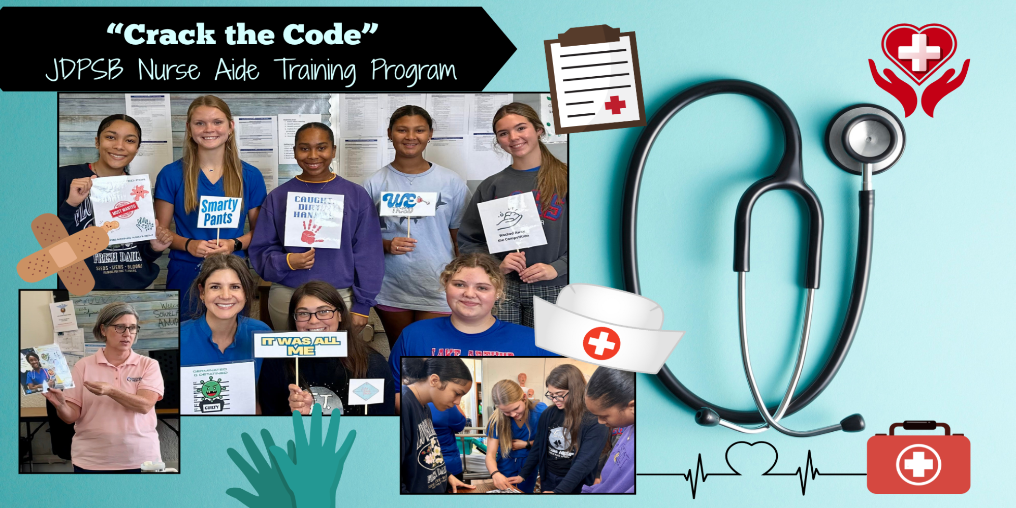 Welsh High School students participate in the All-Star Marching Band at McNeese State University.