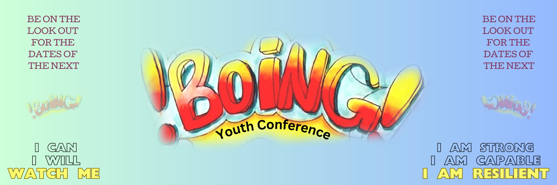 Boing youth conference webpage header