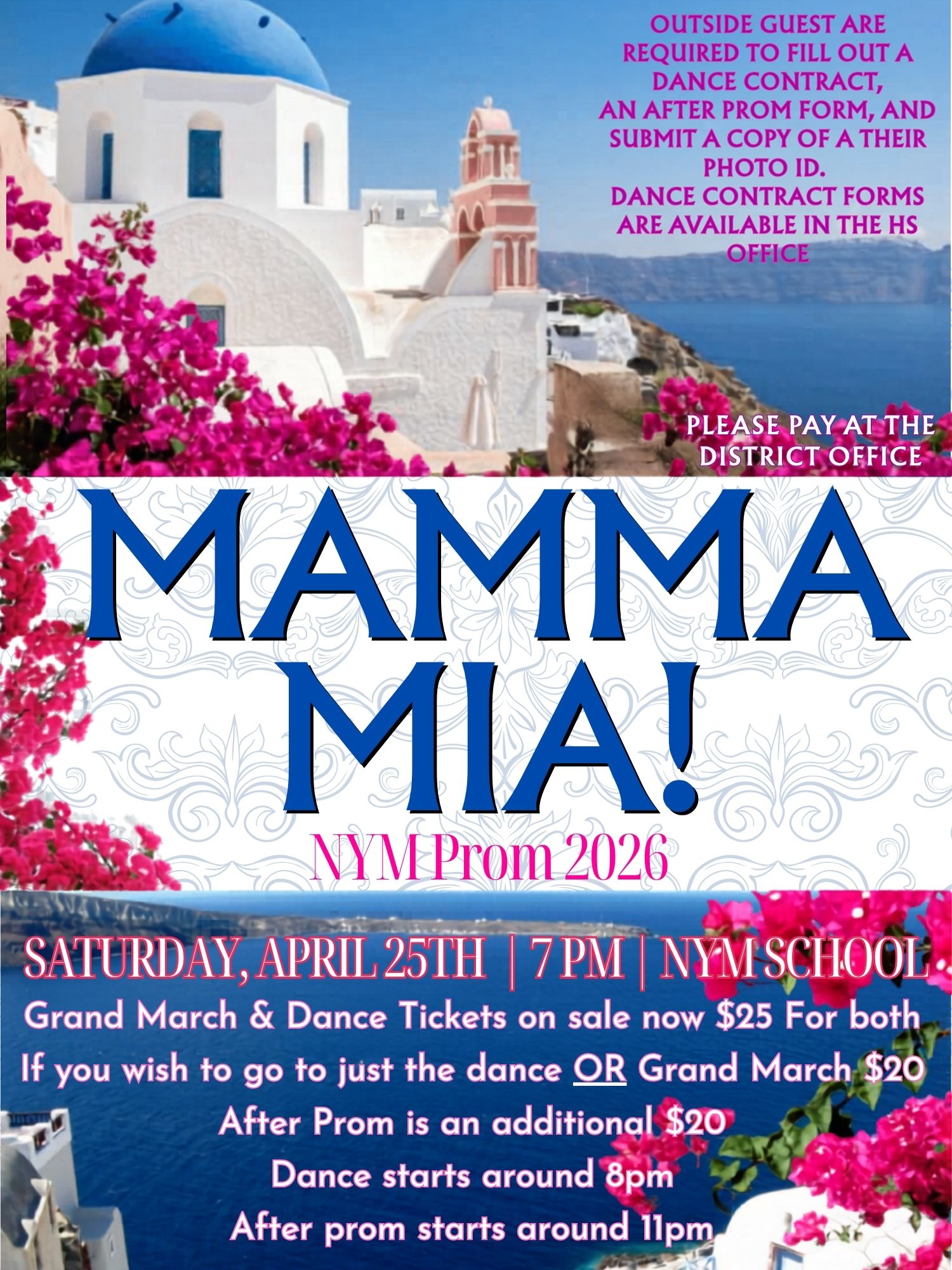 nym prom is april 25