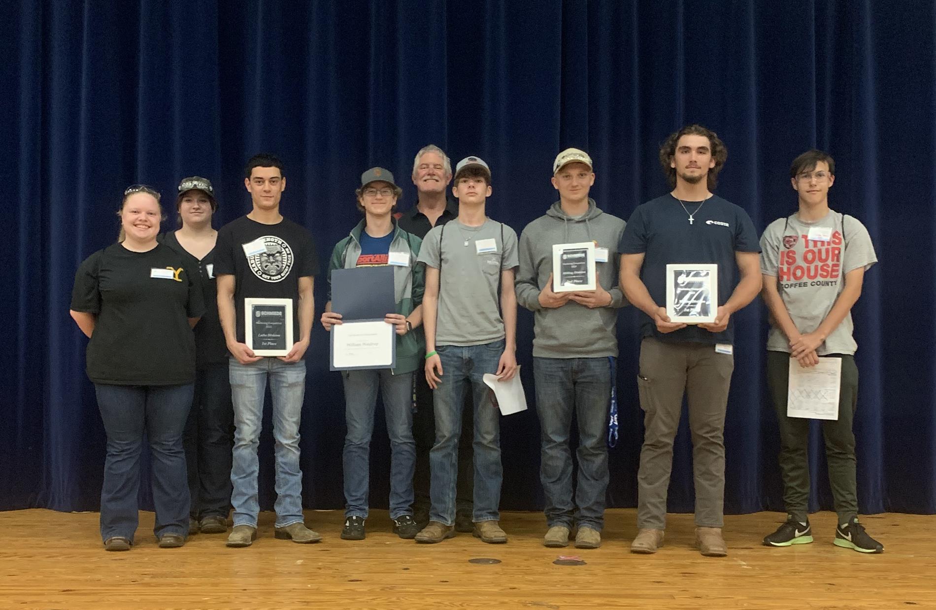 CCCHS machining team takes top honors