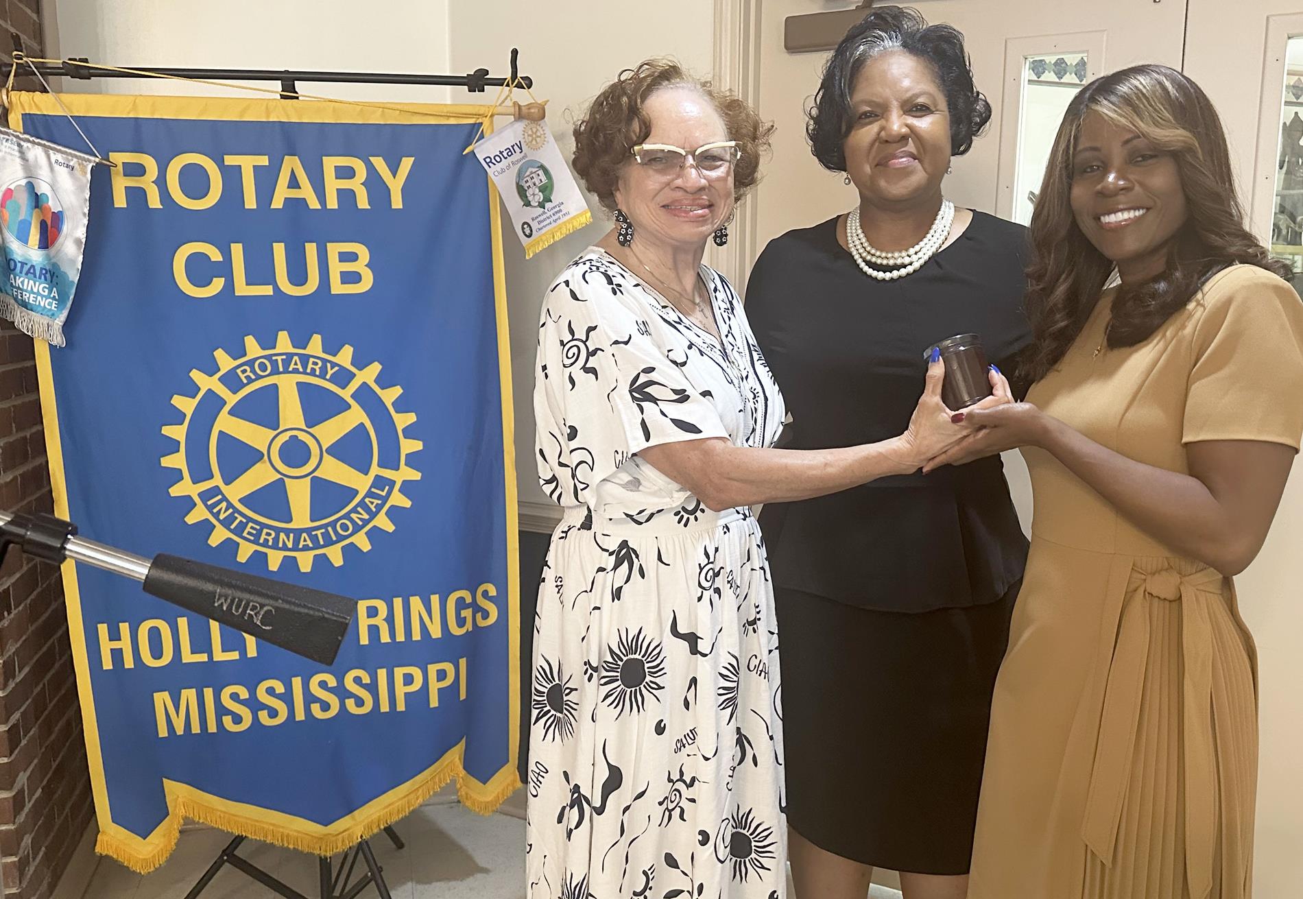 Rotary meeting