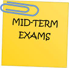 Midterm Exams - Parent Letter