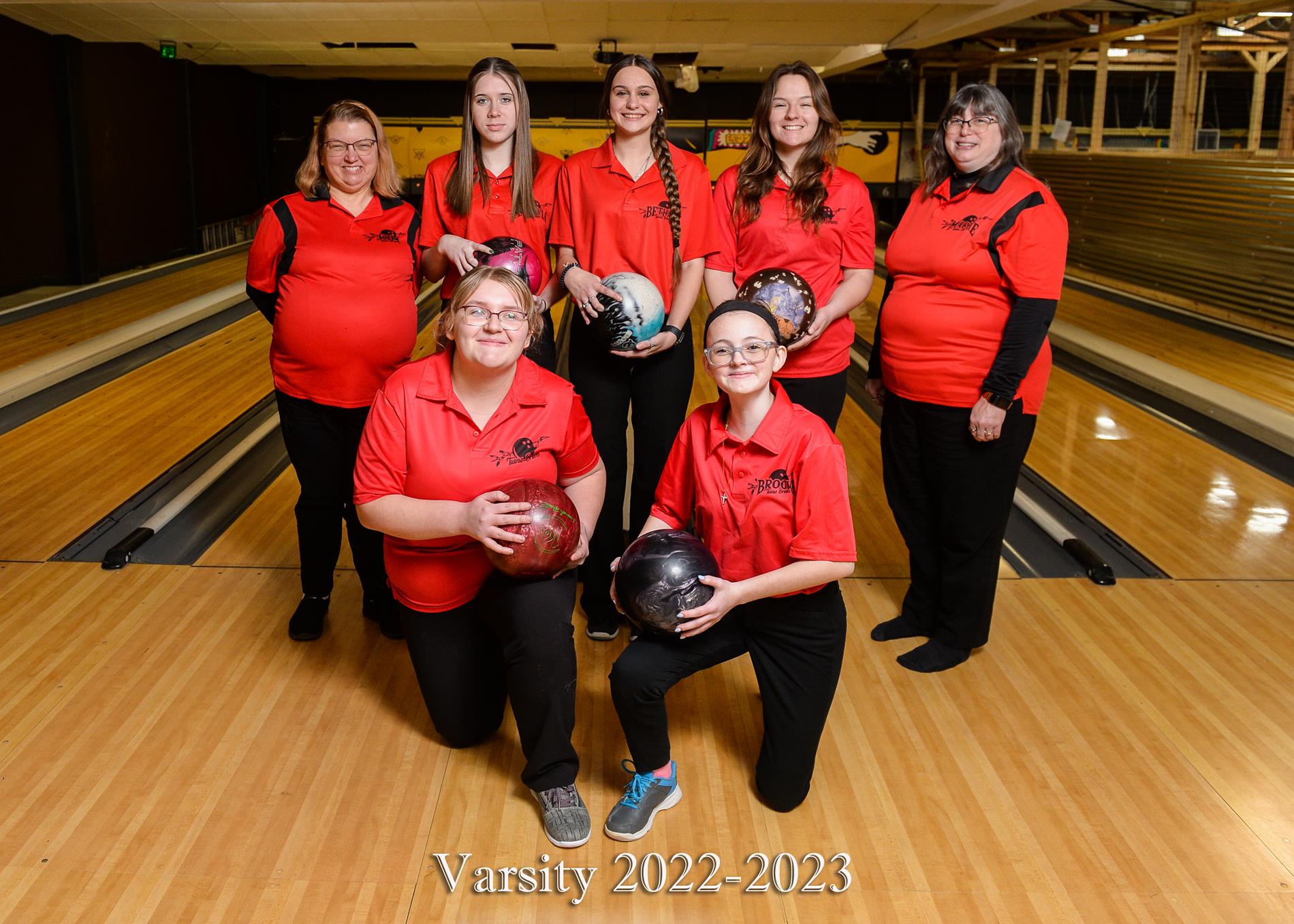 Varsity Girls bowling