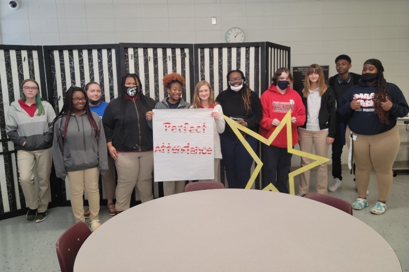 MC-CTC Students Earn Perfect Attendance for November