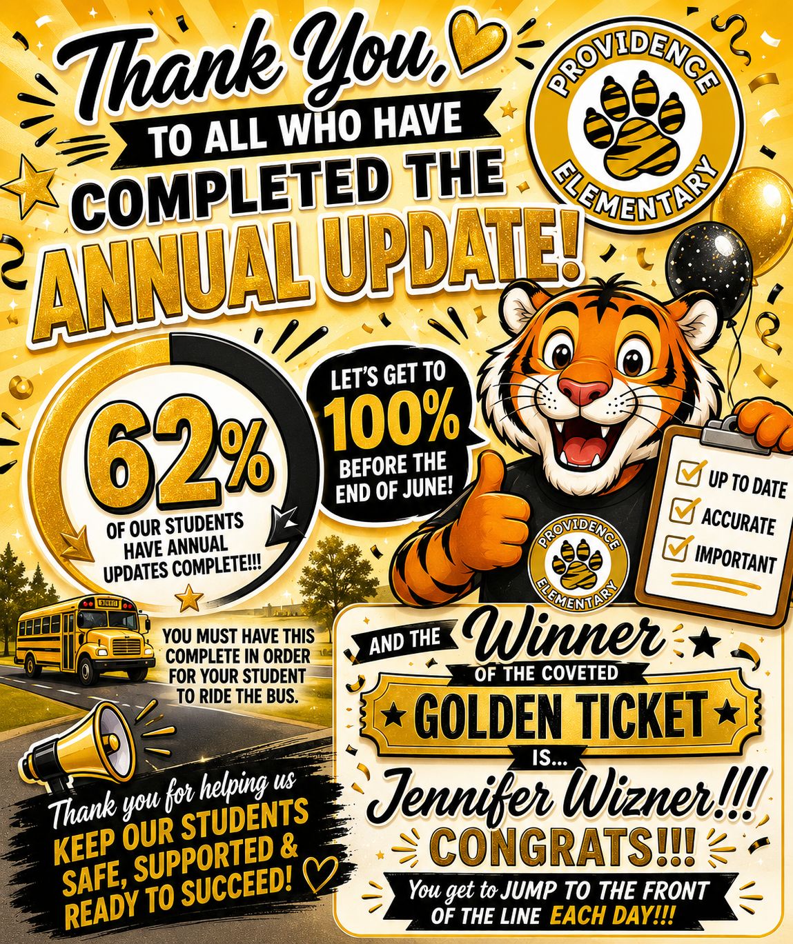 Annual Update Flyer