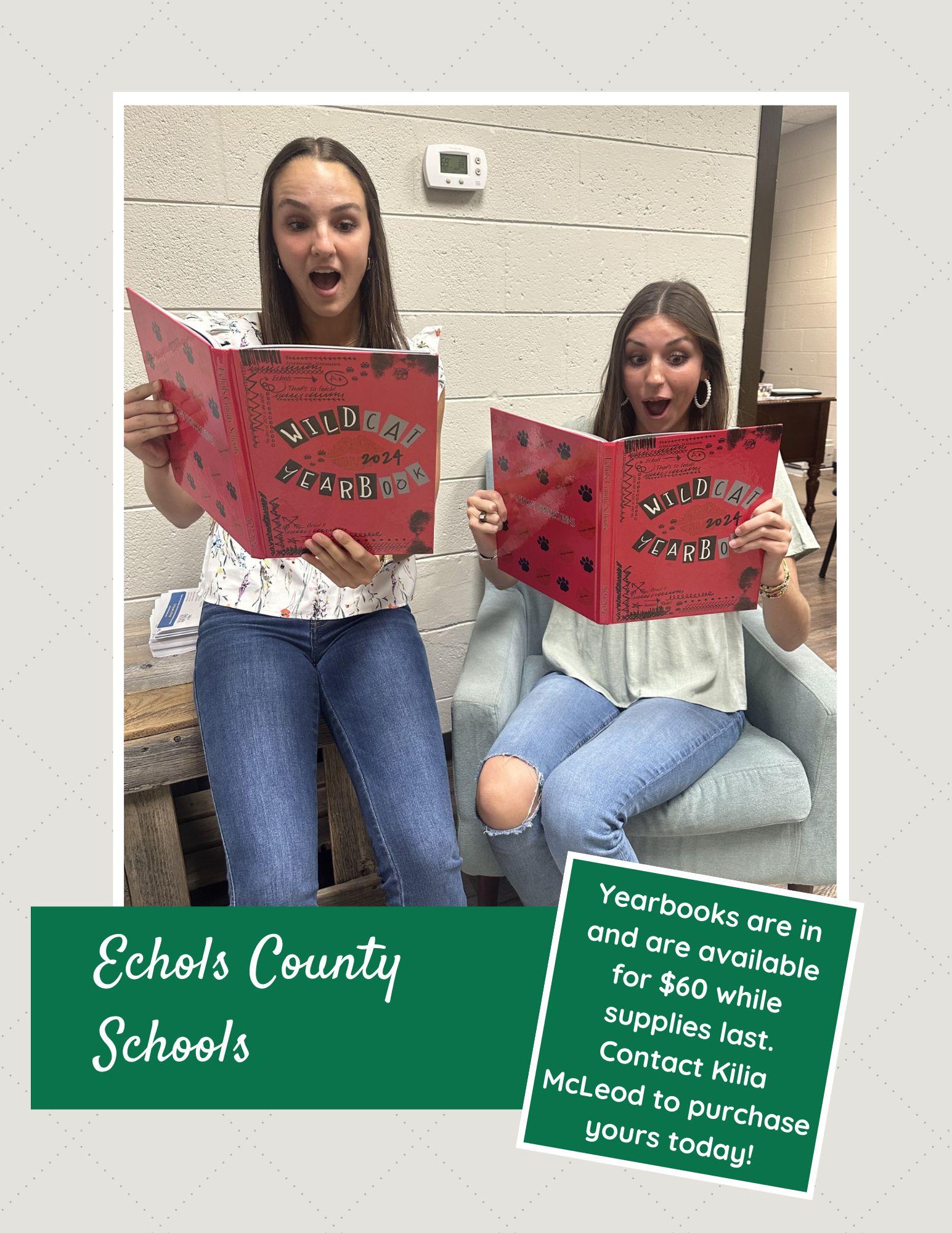 2023 - 2024 Yearbook Sale Announcement