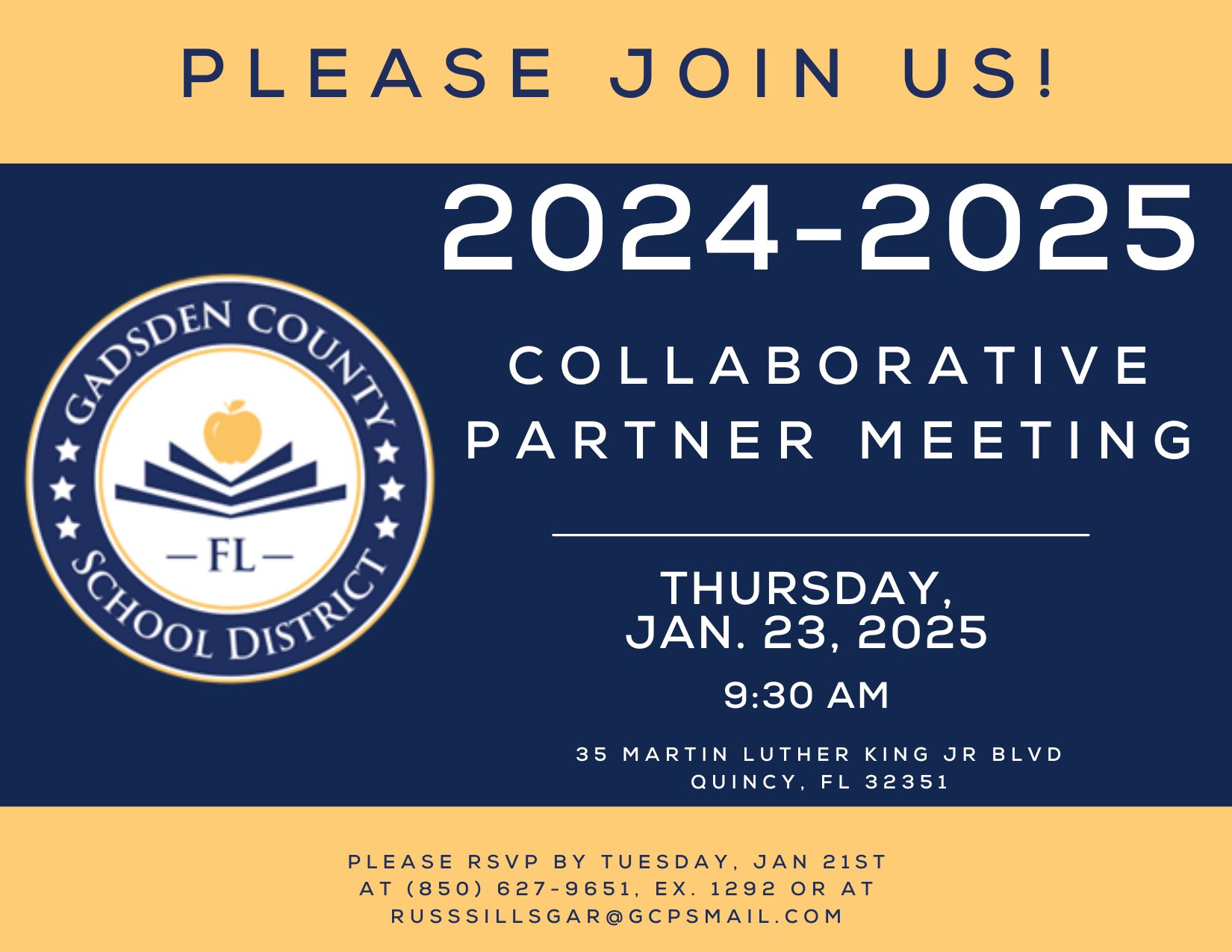 Collaborative Partners Meeting Notice