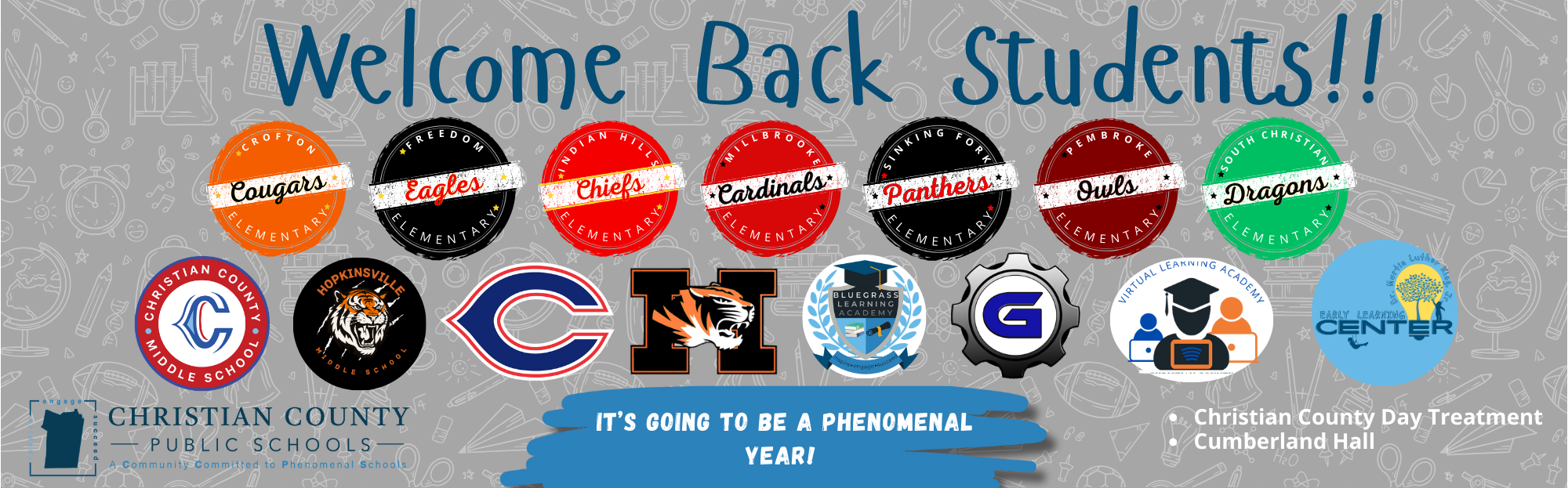 2025 Back to school banner