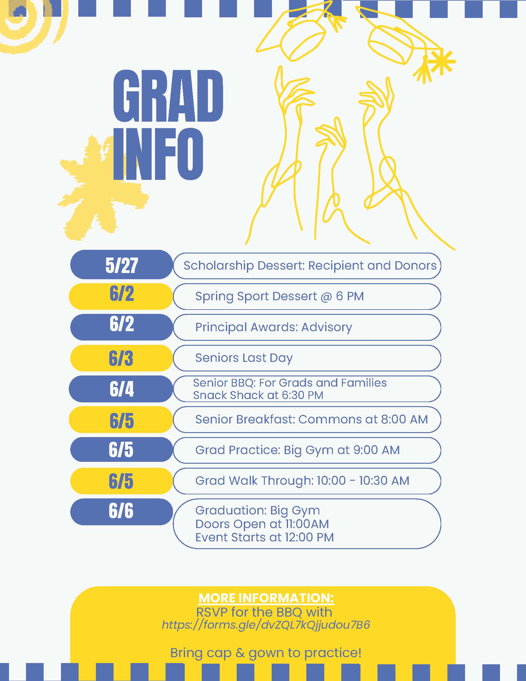 Senior Class Events