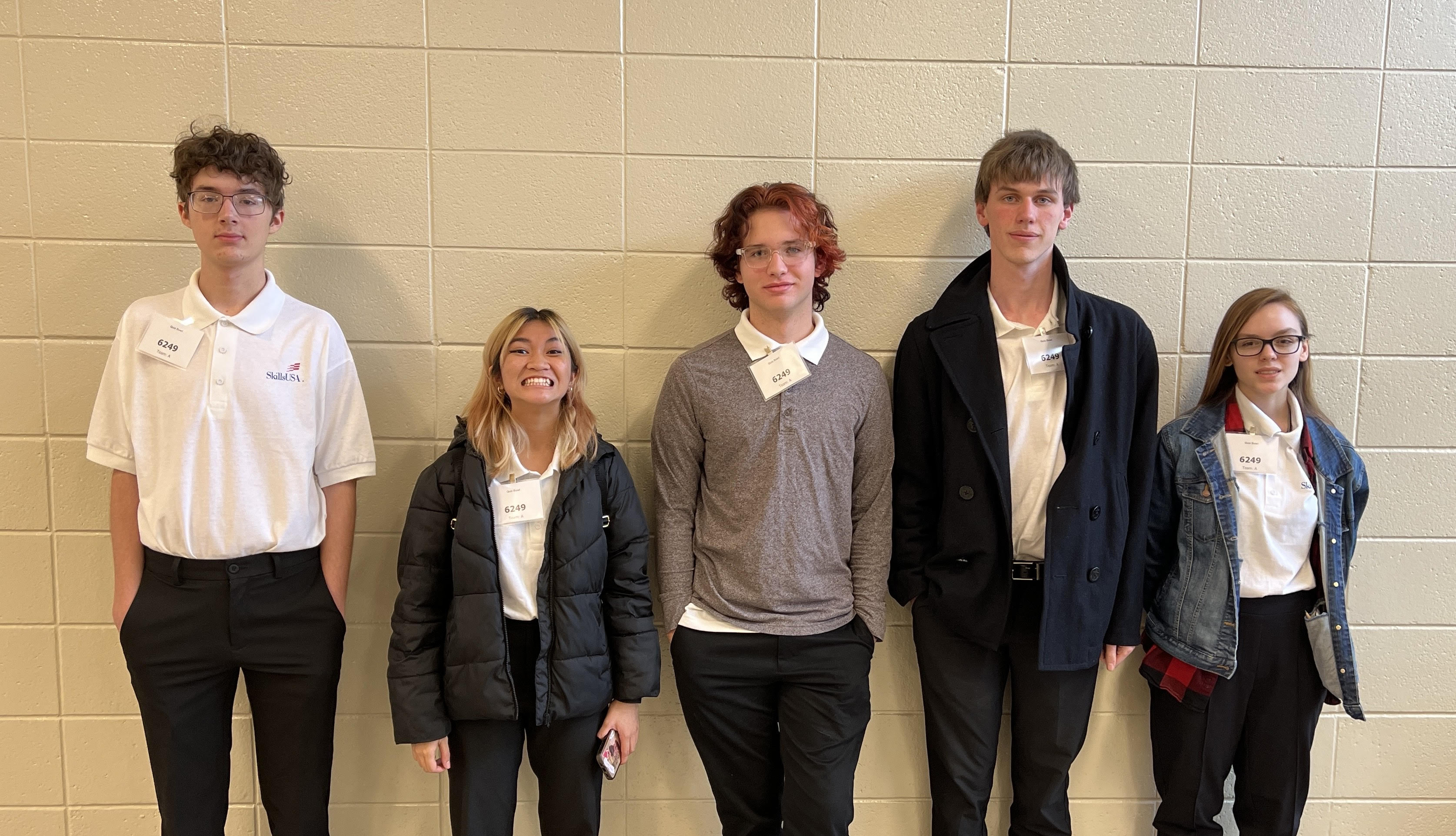 Quiz Bowl Members place in 2nd